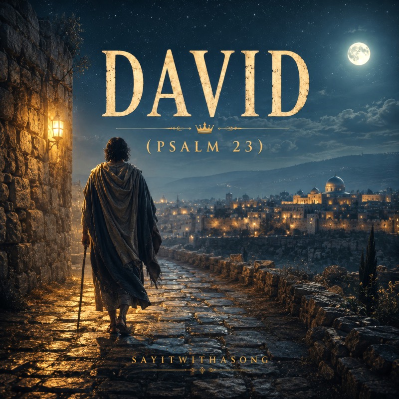 David (Psalm 23), cover art