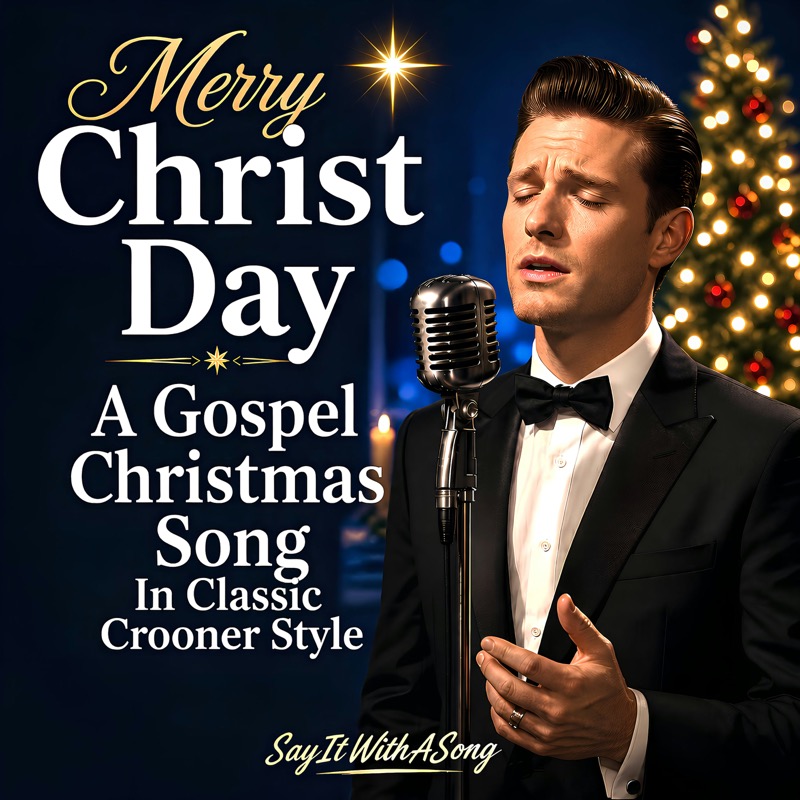 Merry Christ Day (A Christmas Gospel Song) by SayItWithASong